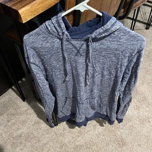 Lightweight navy blue hoody